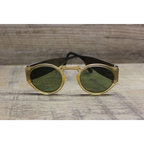 Optiks vintage women's celluloid blinker motorist side shield sunglasses - Picture 1 of 16